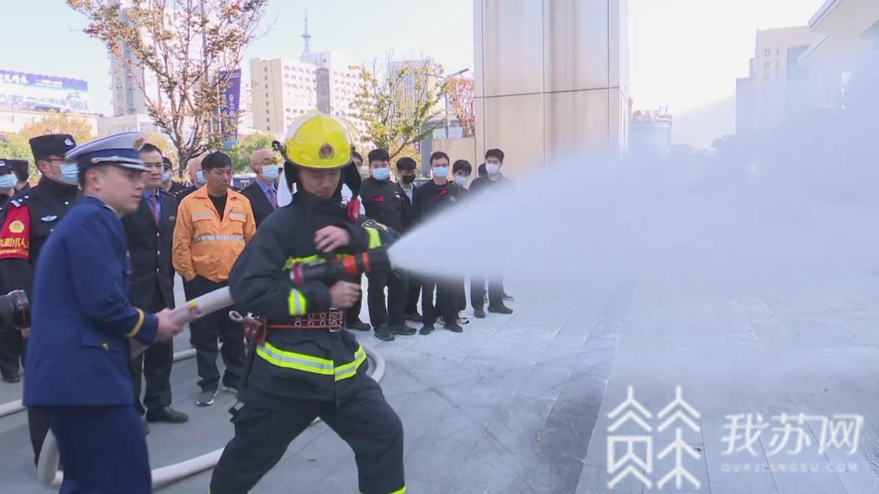 消防■全国消防日：铁路镇江站开展消防演练