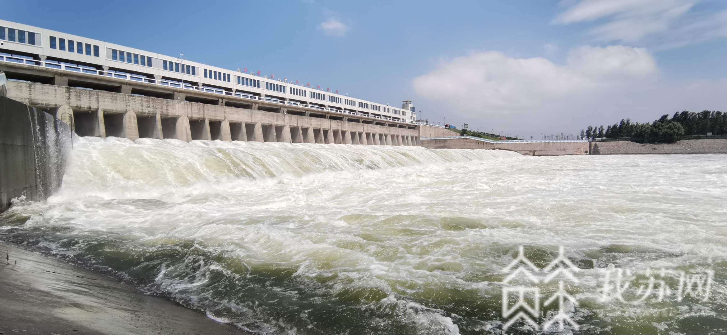 「洪水」“洪水走廊”连云港排洪总量达128亿立方米 今年6月份至今