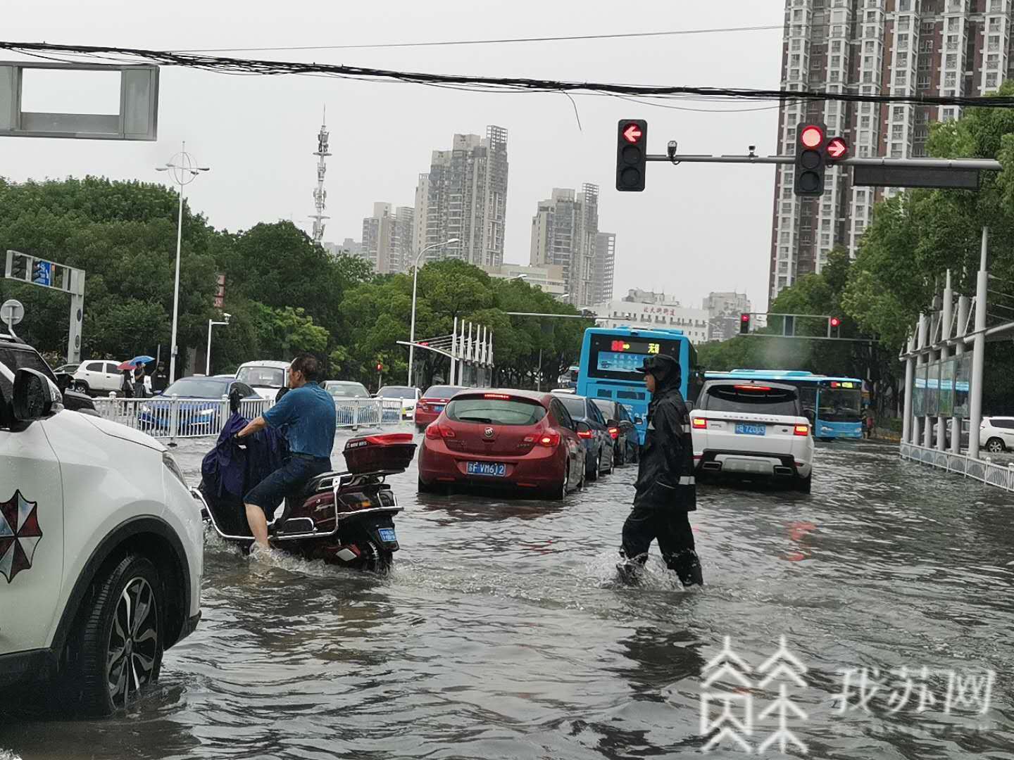 「水位」无锡多个水位站水位超警戒线 暴雨来袭