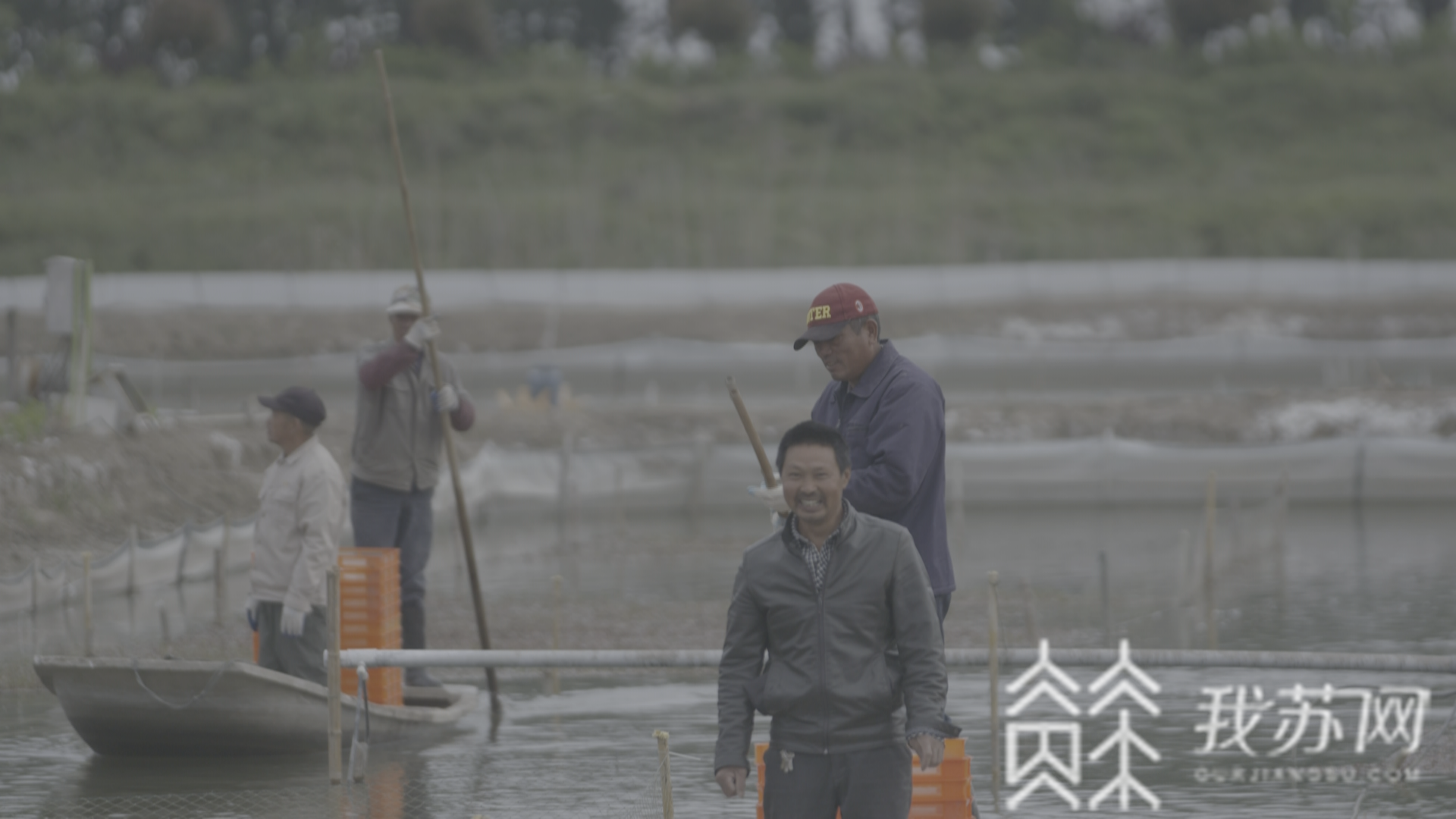 高邮: 坚持不“蟹”奔小康 高邮湖畔“新农人”