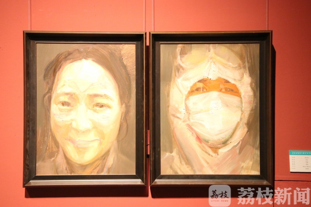「」江苏省抗疫主题美术书法精品展开幕 240件书画作品致敬“英雄”