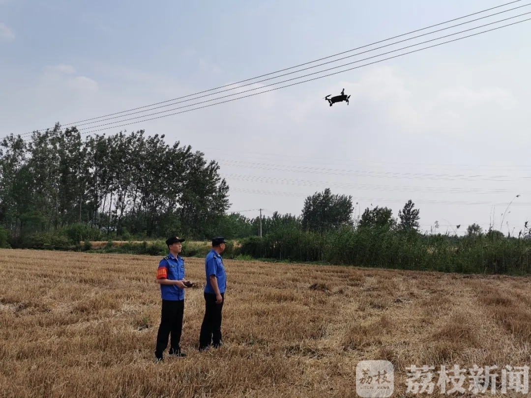秸秆■“空中城管”南京江北新区上线，有效助力秸秆禁烧