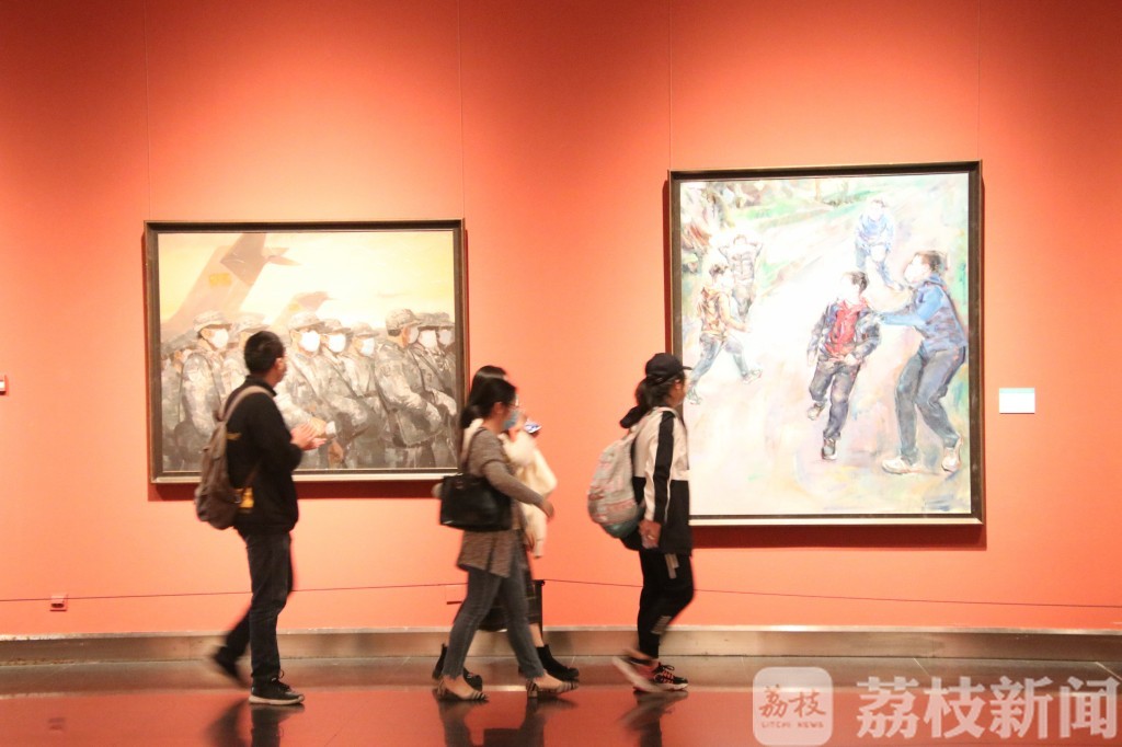 「」江苏省抗疫主题美术书法精品展开幕 240件书画作品致敬“英雄”