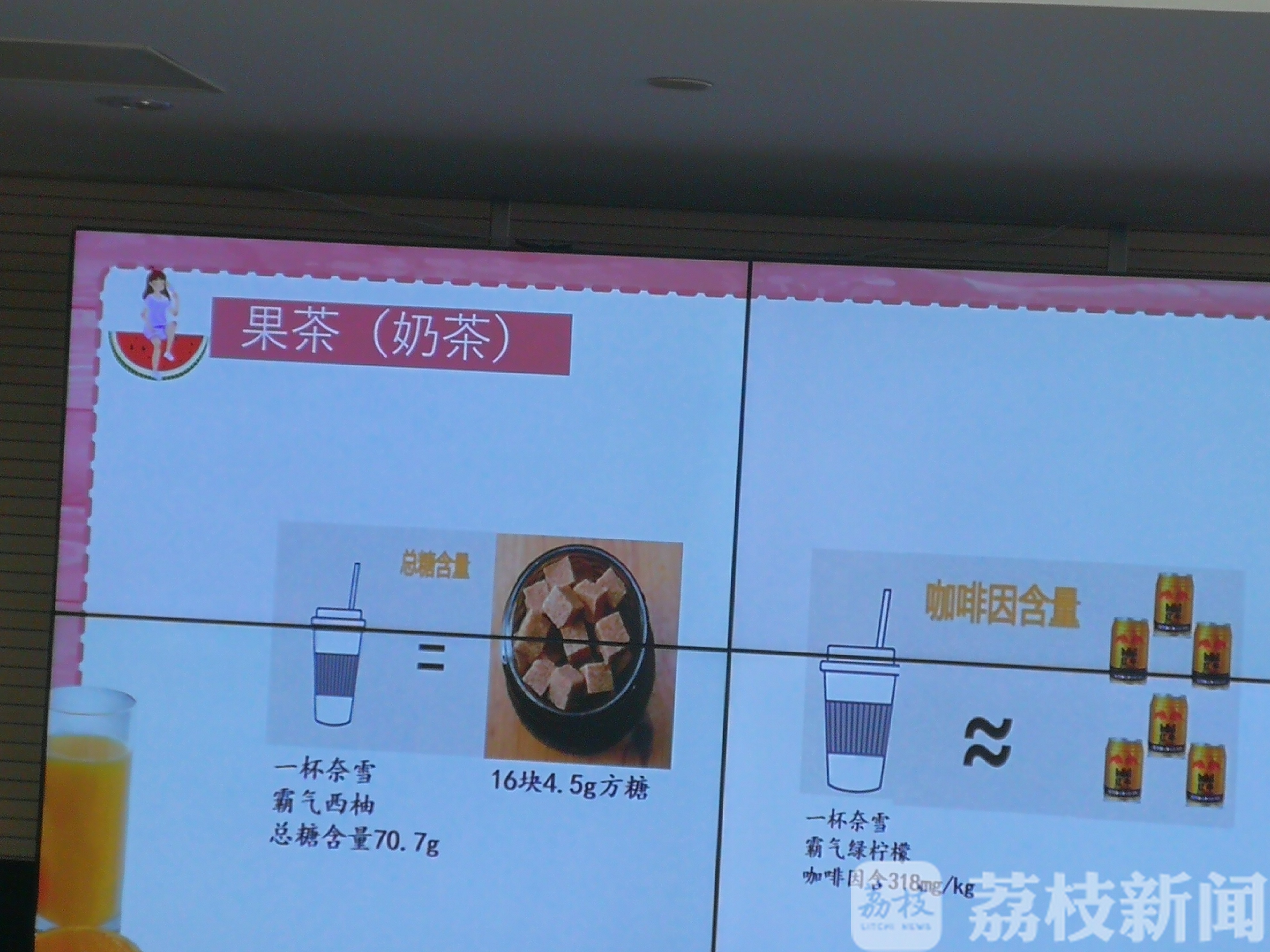 #奶茶#你还在喝奶茶吗？ 一杯果饮总糖含量等于16块方糖