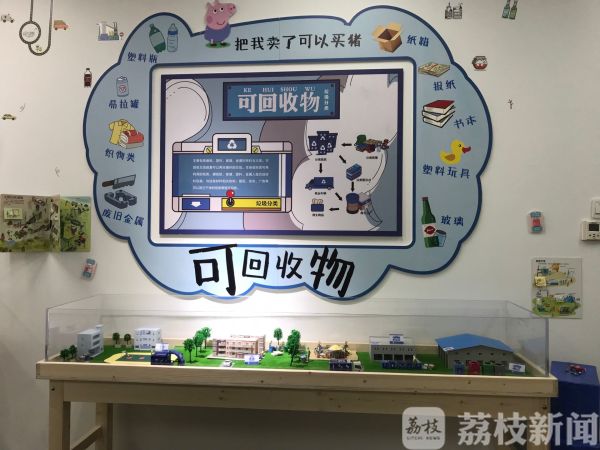 开学第一课与垃圾分类有关 这所学校很时尚！