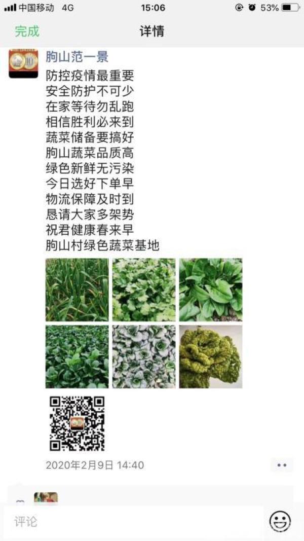 2万公斤蔬菜卖不出去，村书记带头做“微商”