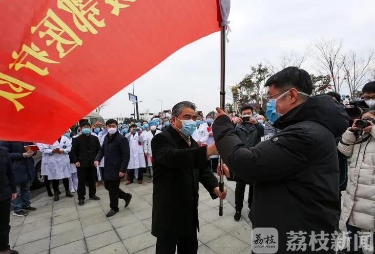 医疗队■最高礼遇!连云港援黄医疗队平安回家