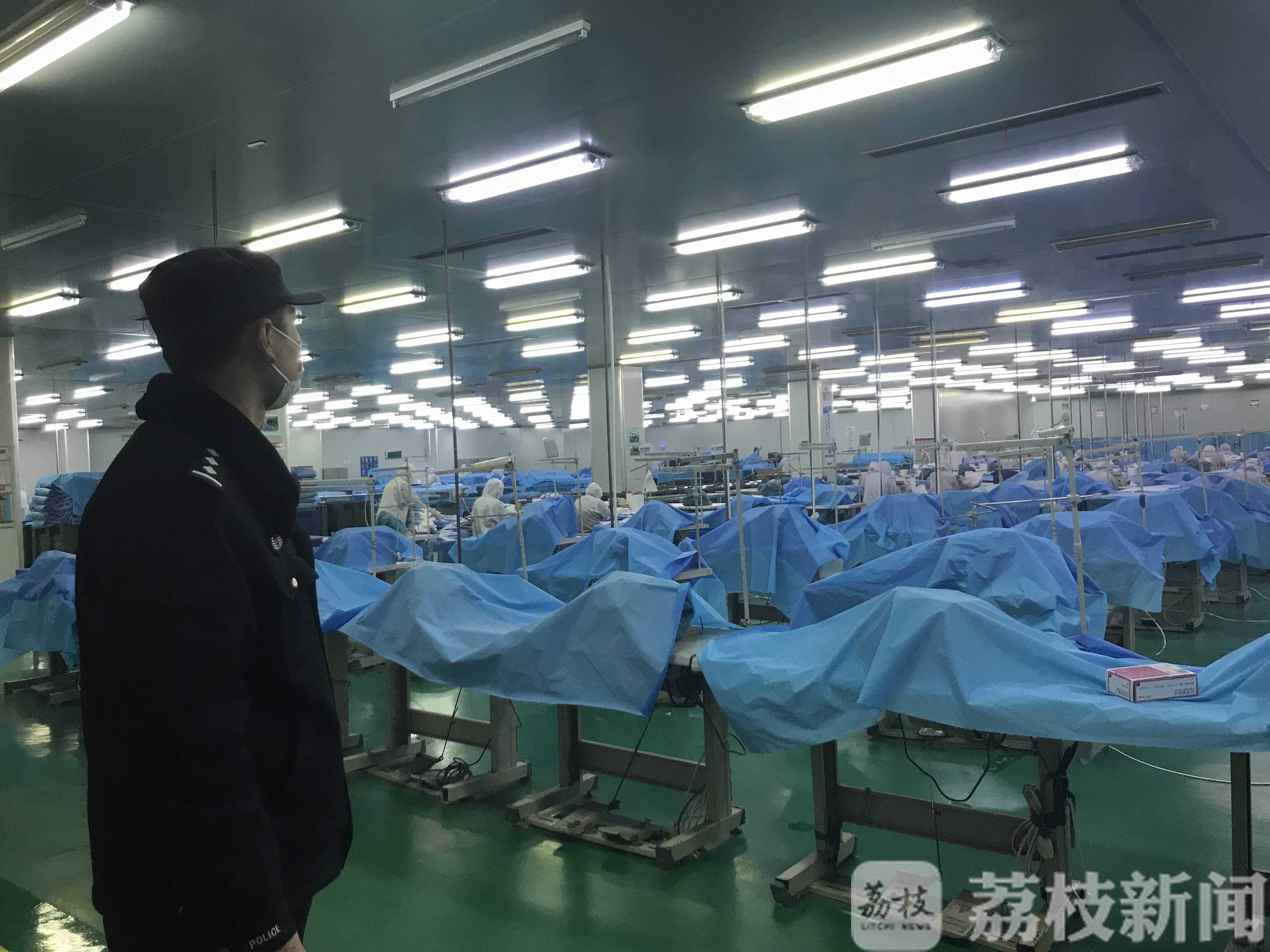 企业■东海多链式为复工企业护航