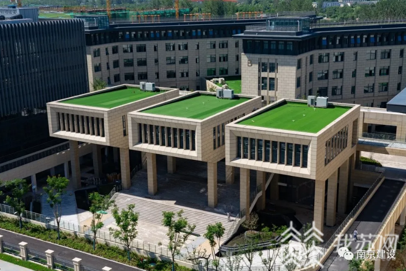 绿色■装配式、绿色、海绵建筑……看看江苏省首个“住建部绿色校园示范工程”什么样？