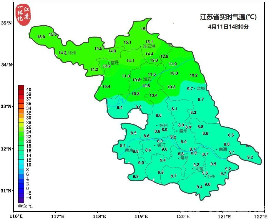 ■江苏明天阳光重现，气温回升风力较大
