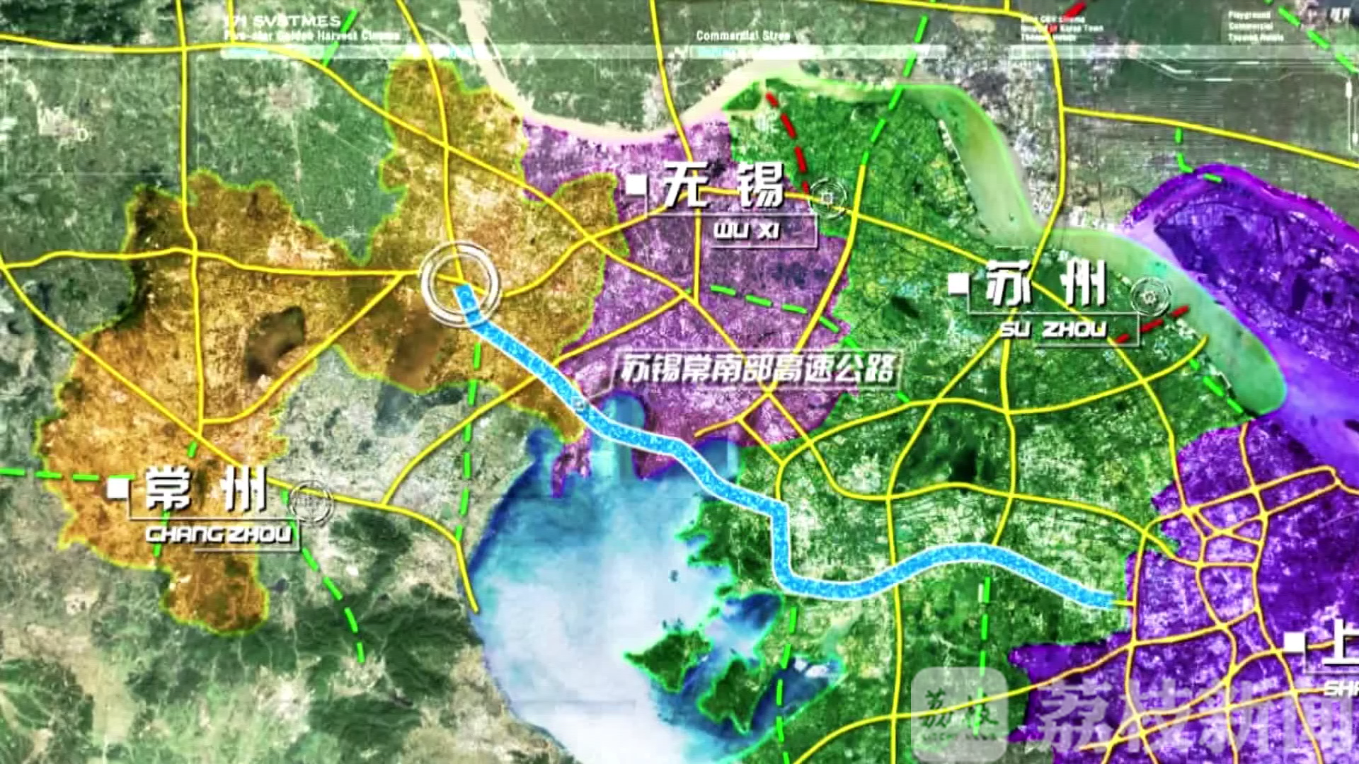 ■通了！苏锡常南部高速公路邀贤山隧道加紧建设