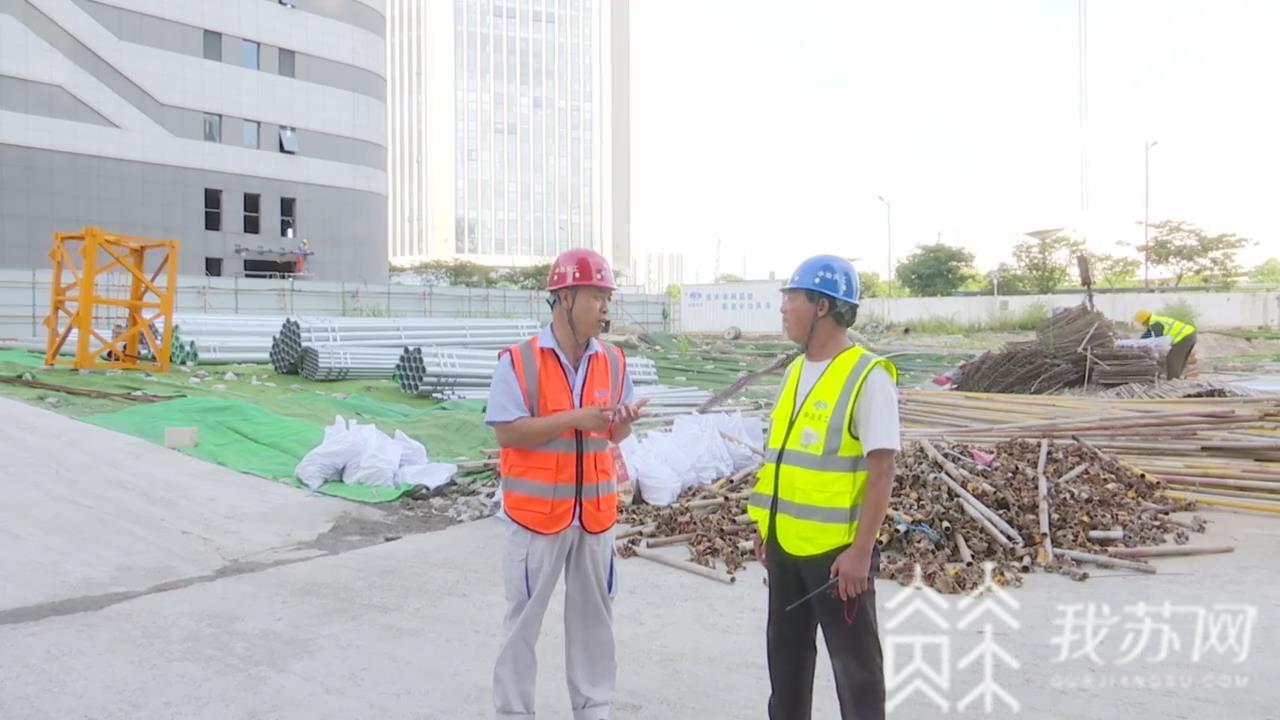 「建设」中华药港项目建设快马加鞭 连云港：建设者坚守一线