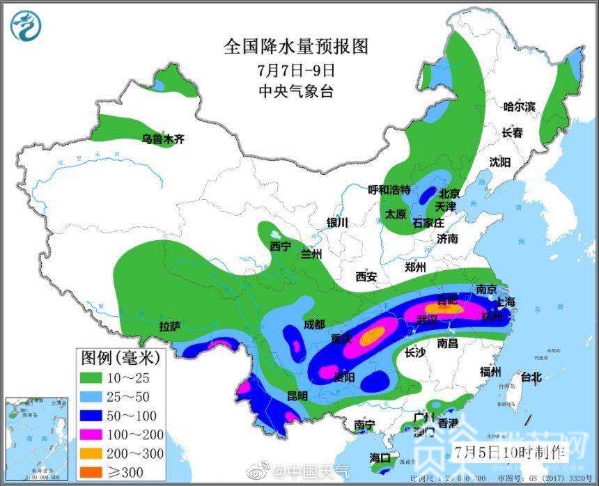 江苏：出梅尚未确定 暴雨警报！本周江苏多雨水天气