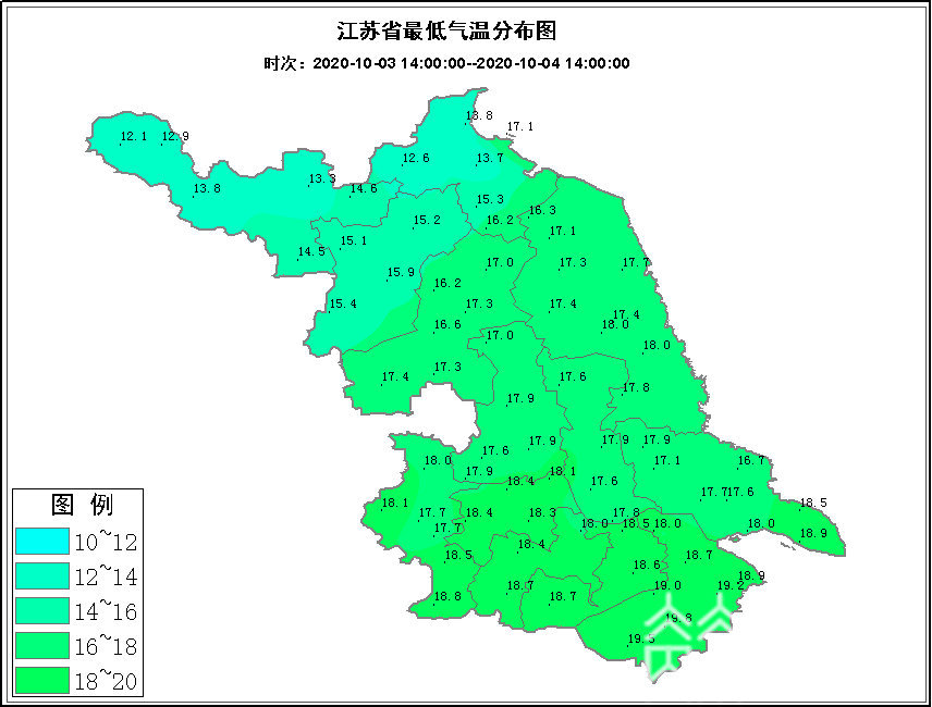 江苏■江苏正式入秋！今早江苏北部最低8度左右，“添衣地图”请查收~