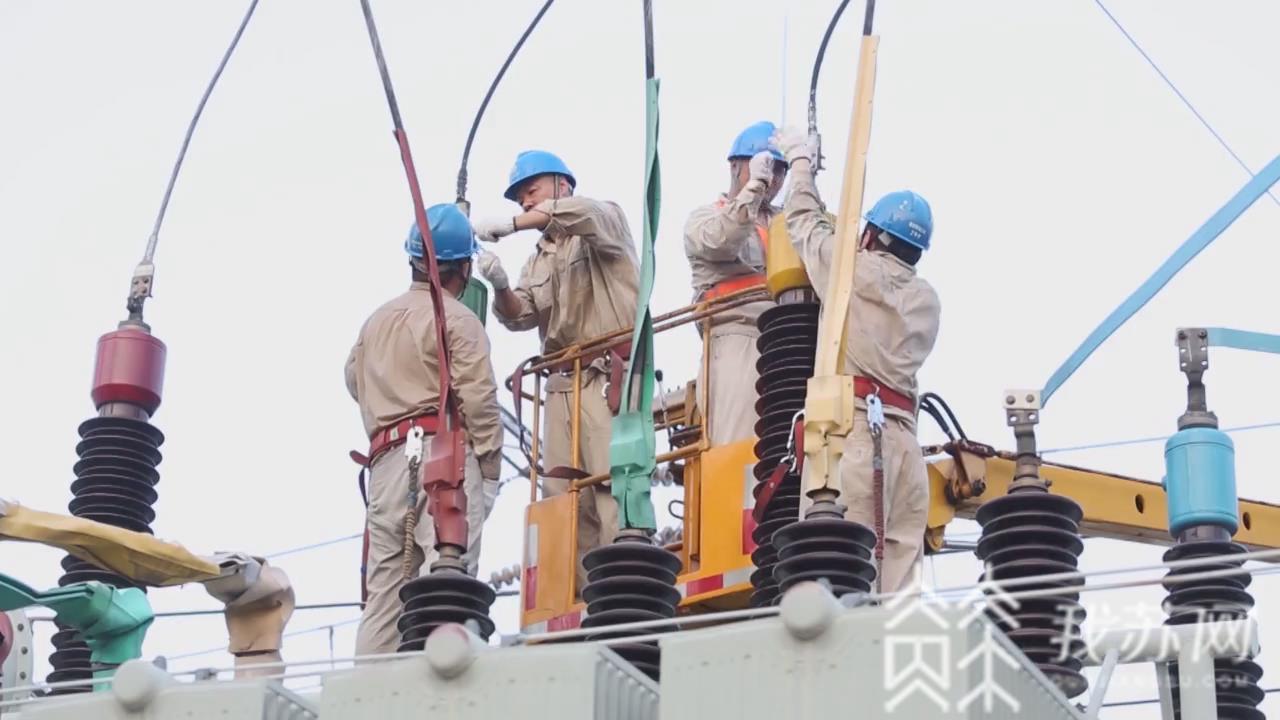变电站■淮安史上最大容量用户变电站投入运行