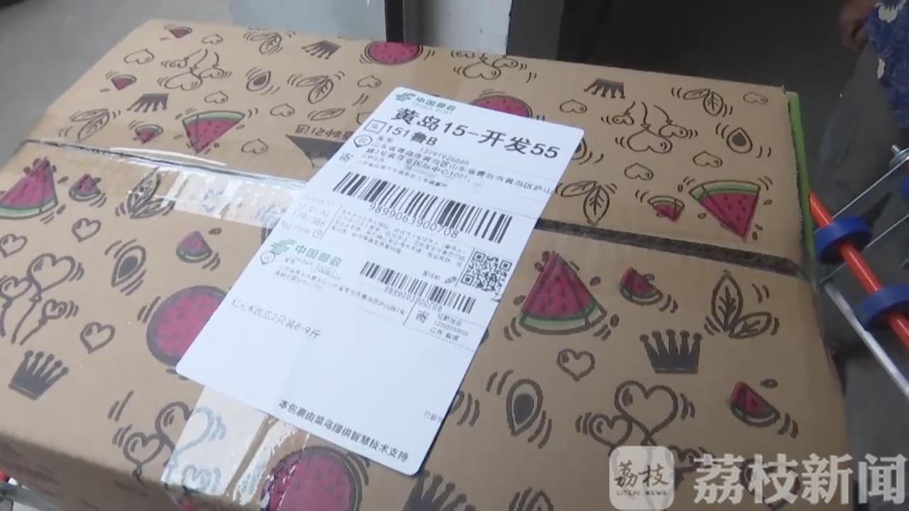 「」日均销售过万东台西瓜线上大卖