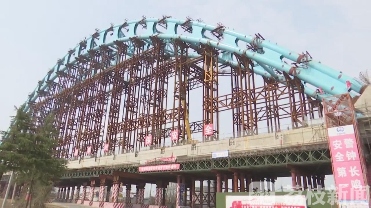 大桥■连徐高铁东海特大桥主体结构基本完成