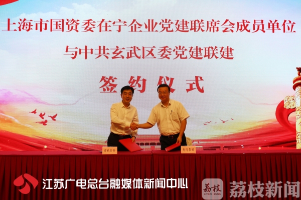 上海市国资委与玄武区长三角一体化发展对接交流会在玄武区成功举
