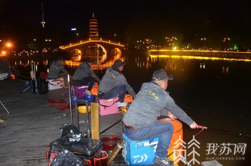 『凤城』泰州举办“凤城河夜太美”杯夜钓大赛 夜钓点亮凤城河……