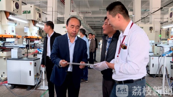 泰州市市场监管局组织开展“市场监管项目行”走进台企活动“现场