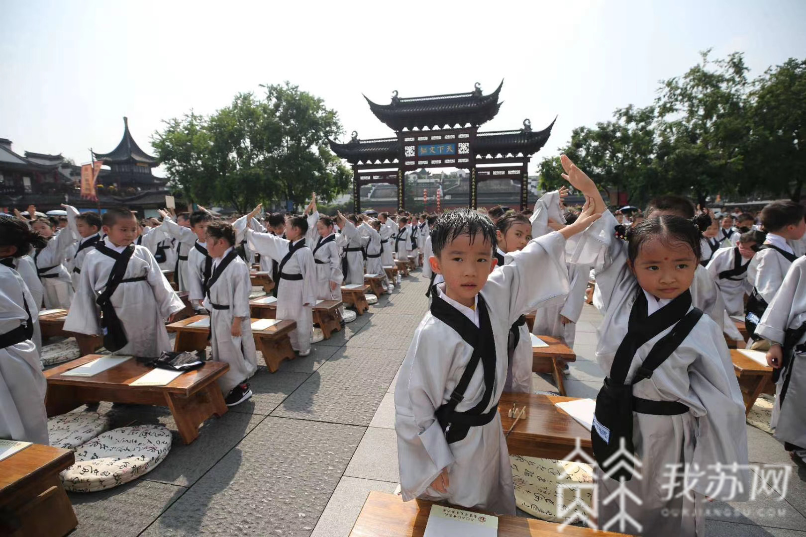 小学■江苏中小学丰富多彩的开学典礼,总有一款让你默默点赞!