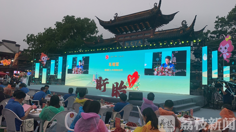 南京■来了！地道盱眙小龙虾送进南京夫子庙