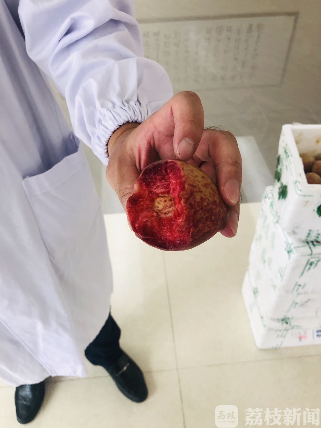 「大冶」 这份“甜蜜”白衣天使收到啦 湖北大冶送来特色桃感谢江苏医疗队