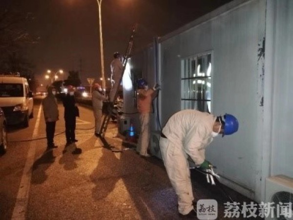 抢时间就是抢生命 无锡20处防疫管控点顺利接电