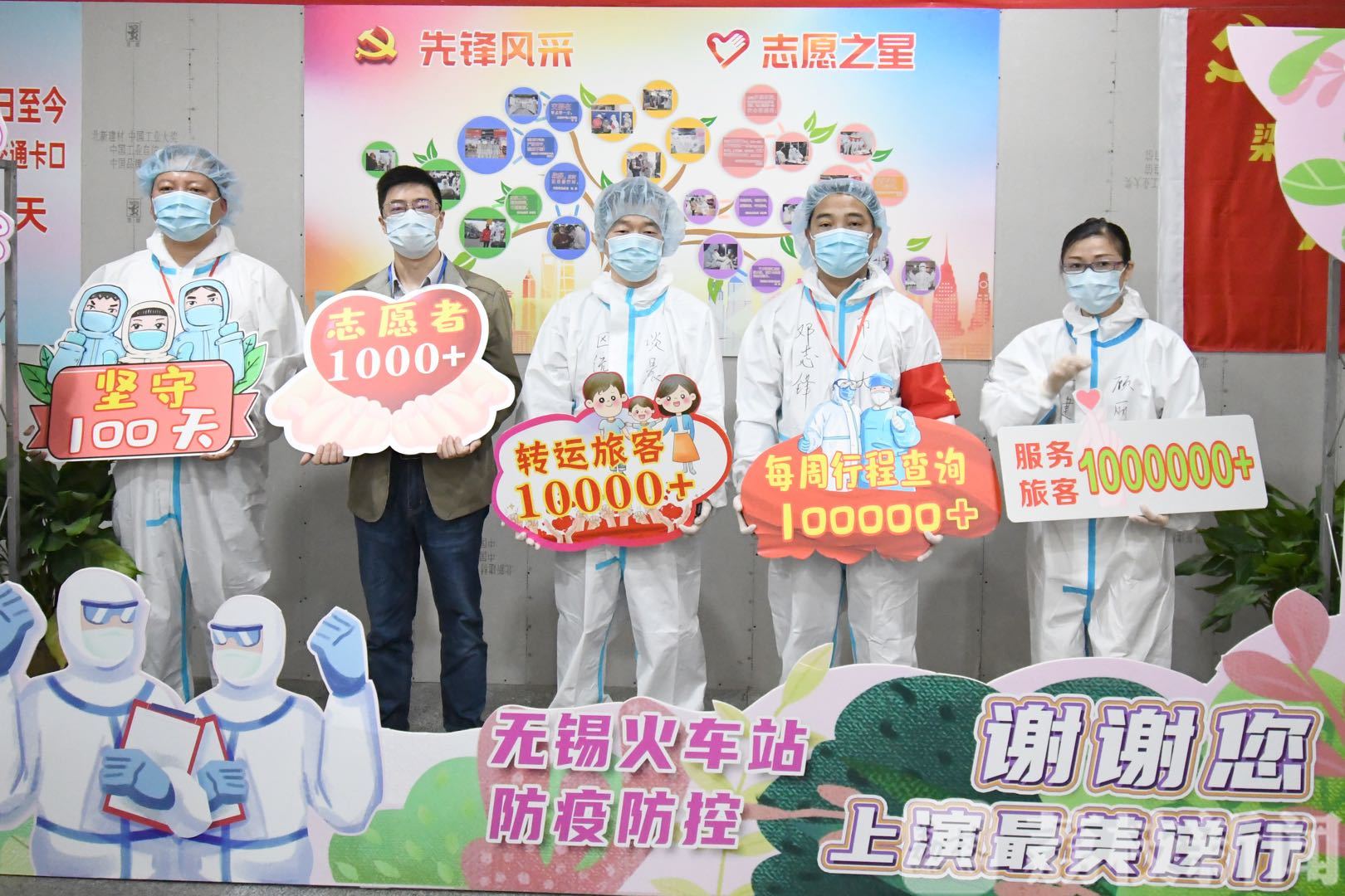 无锡■累计接待超132万旅客!百日来他们坚守车站守护无锡“门户”