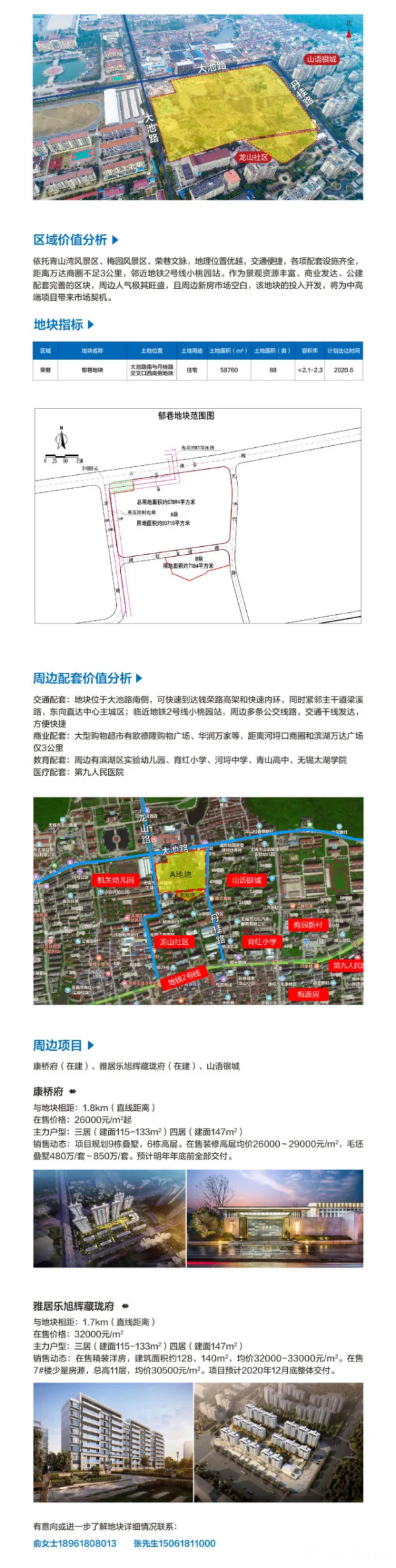 两手抓两手硬|云招商！无锡滨湖线上推介6块经营性地块