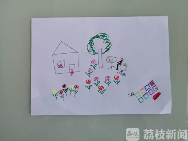 #释放# 跟着心理医生画画也能释放压力 描绘“心灵花园”