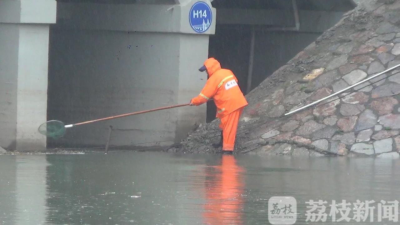 【冒险】冒险“捕鱼”忙 危险！金川河涨水