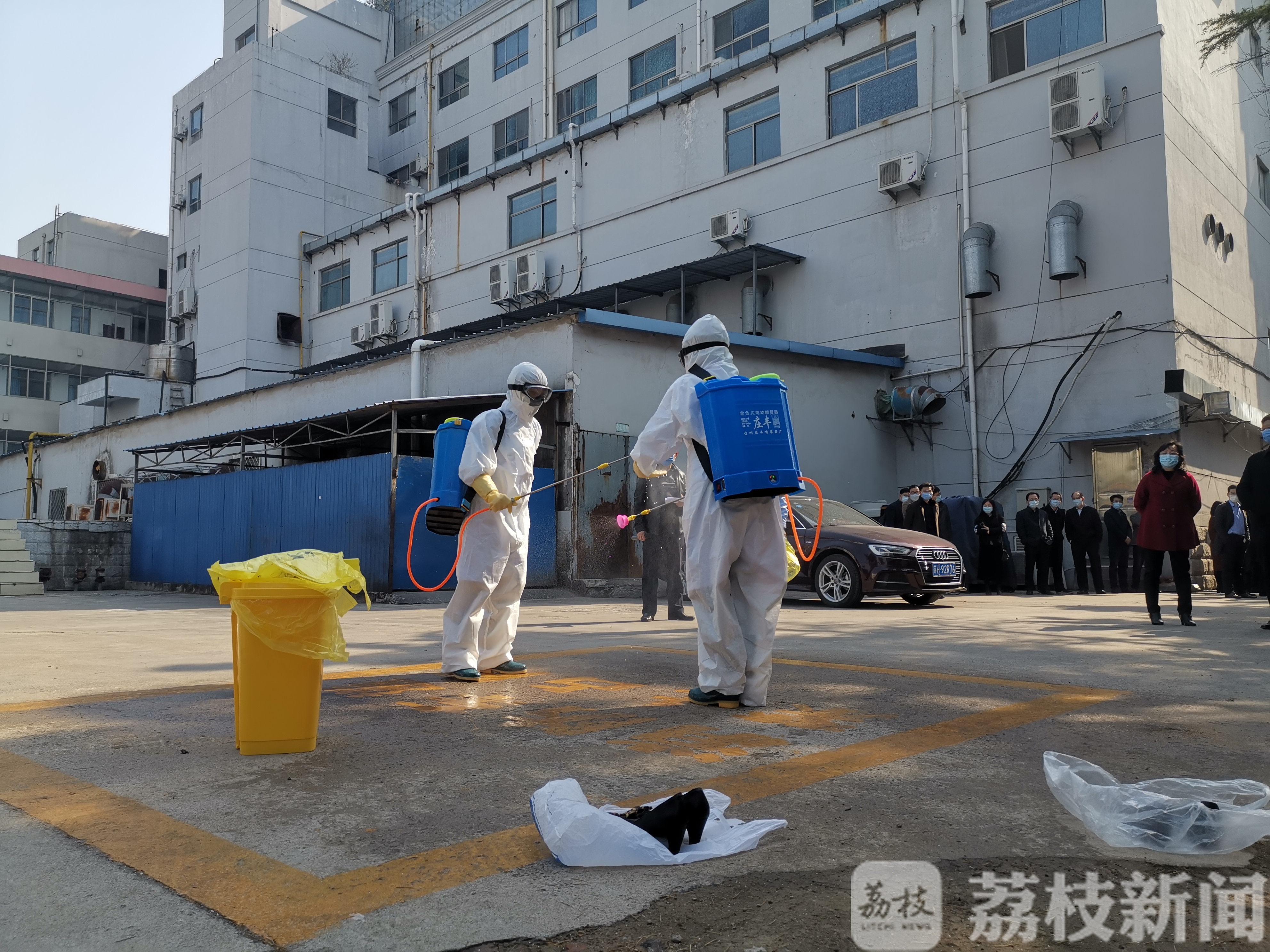 演练■体温检测、行李消毒、医学隔离……高校开学演练重“防控”