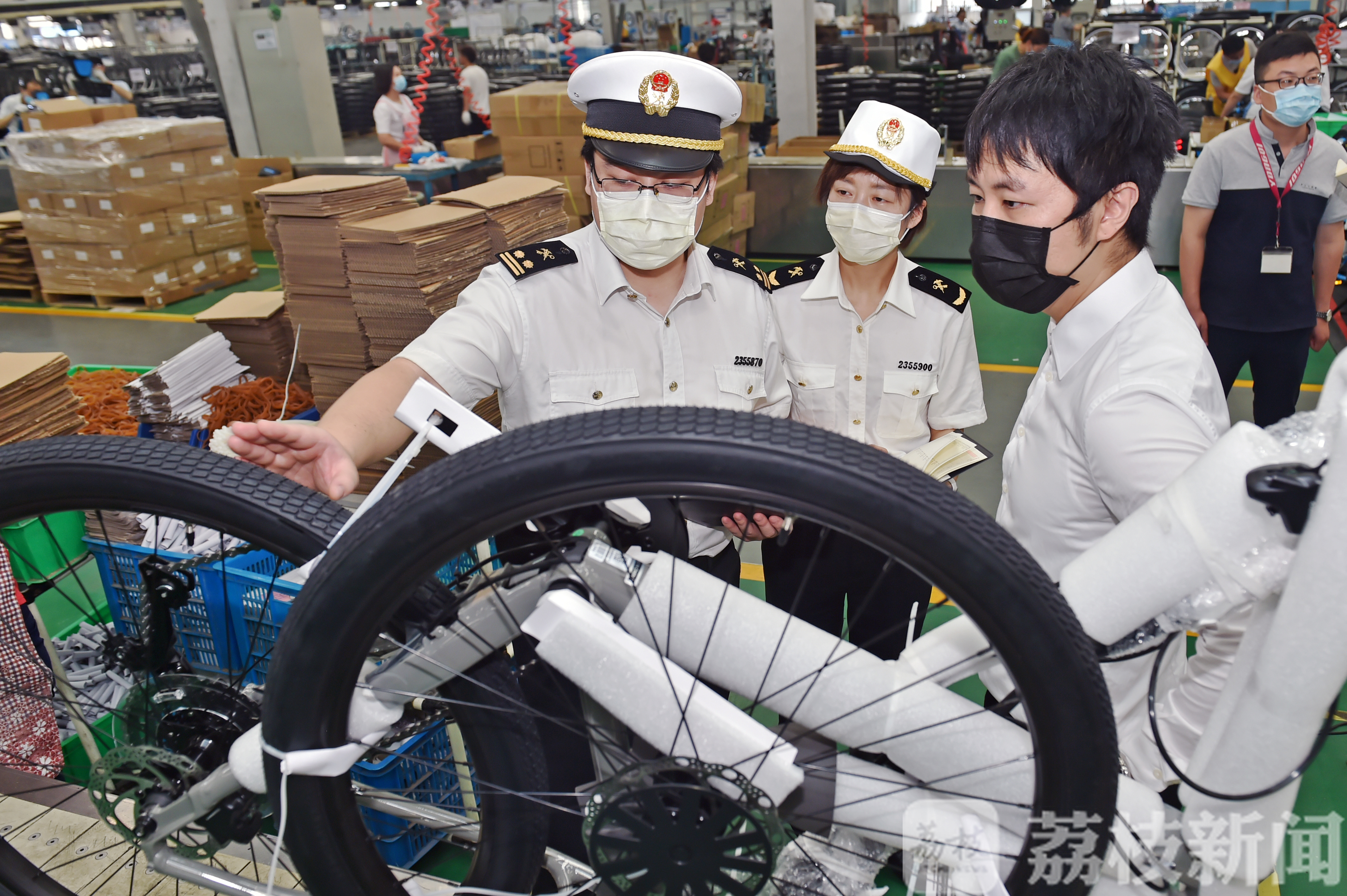 ■优化营商环境服务，给自行车出口挂上“加速档”