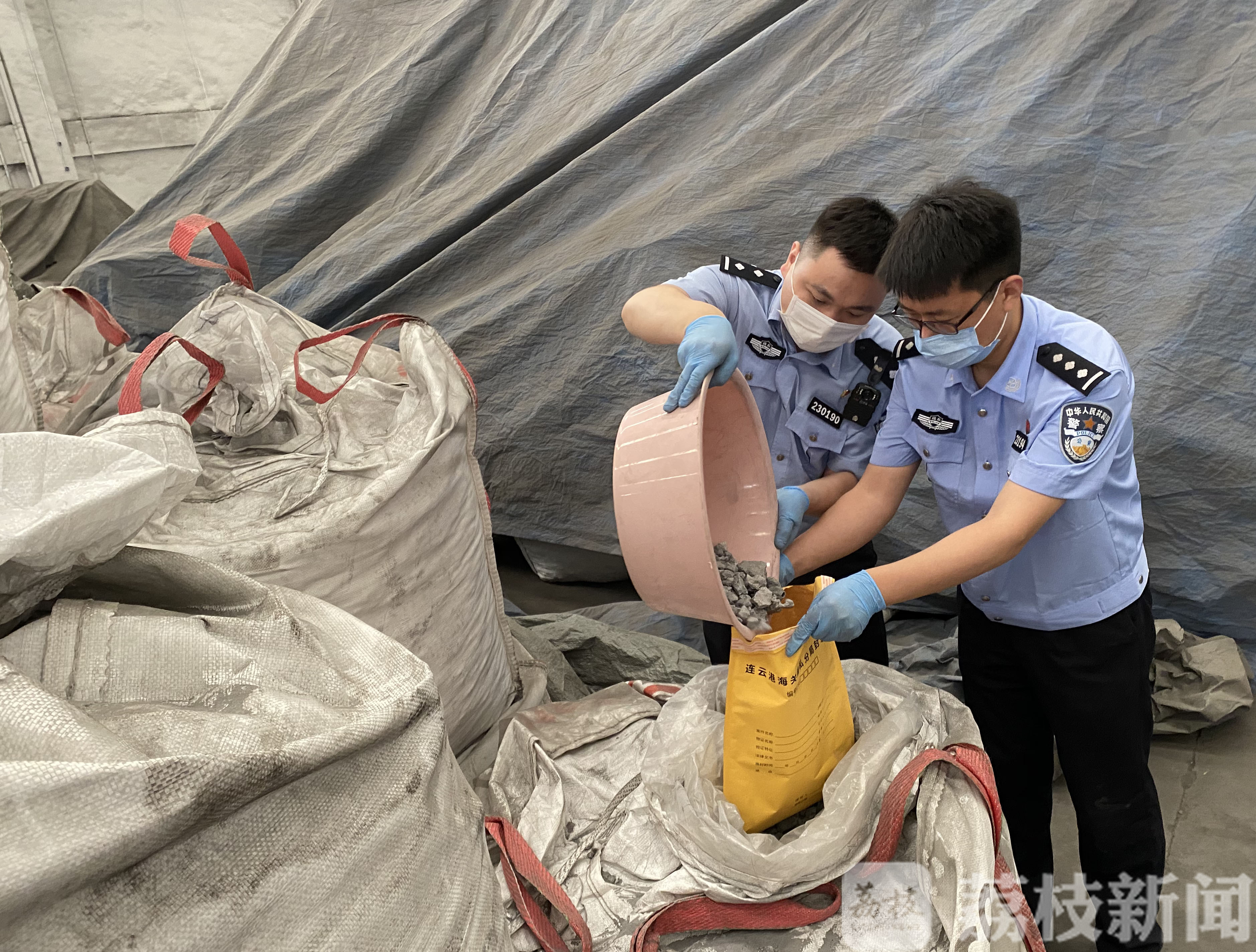 固体废物■守卫国门，向洋垃圾说不！南京海关查扣固体废物1029吨