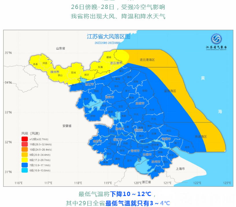 ■最低3度！未来一周江苏将出现雷雨大风等强对流天气
