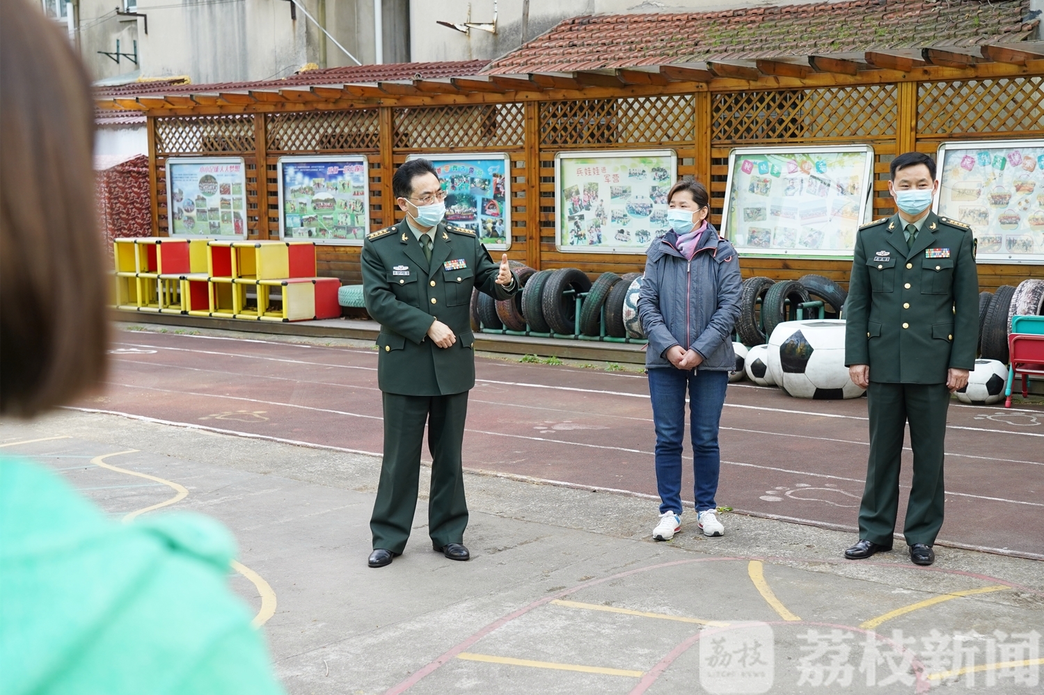 幼儿园■幼儿园开学准备好了吗？江苏省军区机关幼儿园组织疫情防控演练