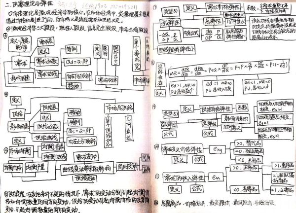 花式学霸笔记来袭 印刷体、素描体还有文艺小清新