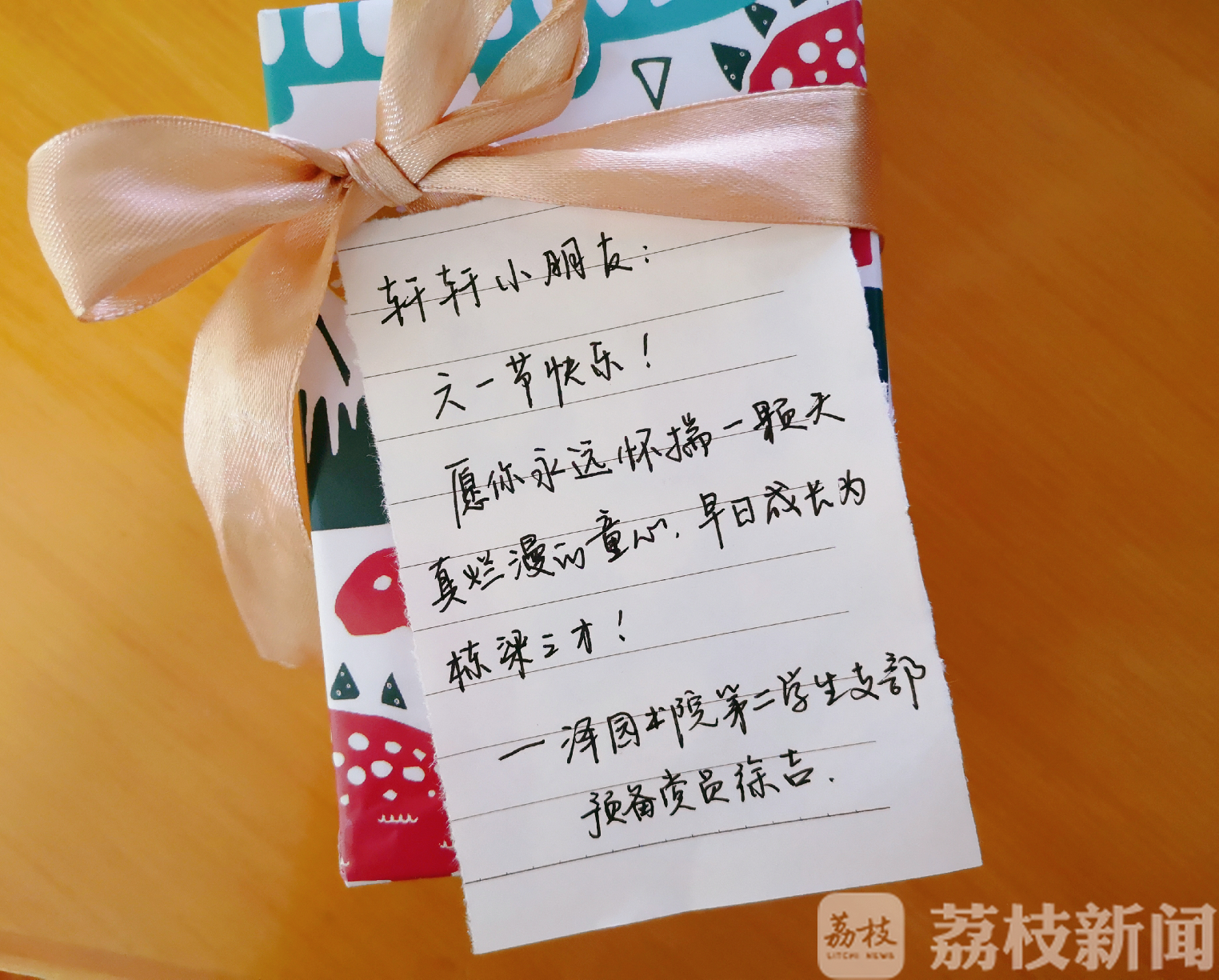 『爱心』为贫困儿童送上“六一”小惊喜 南审大学生党员爱心助学