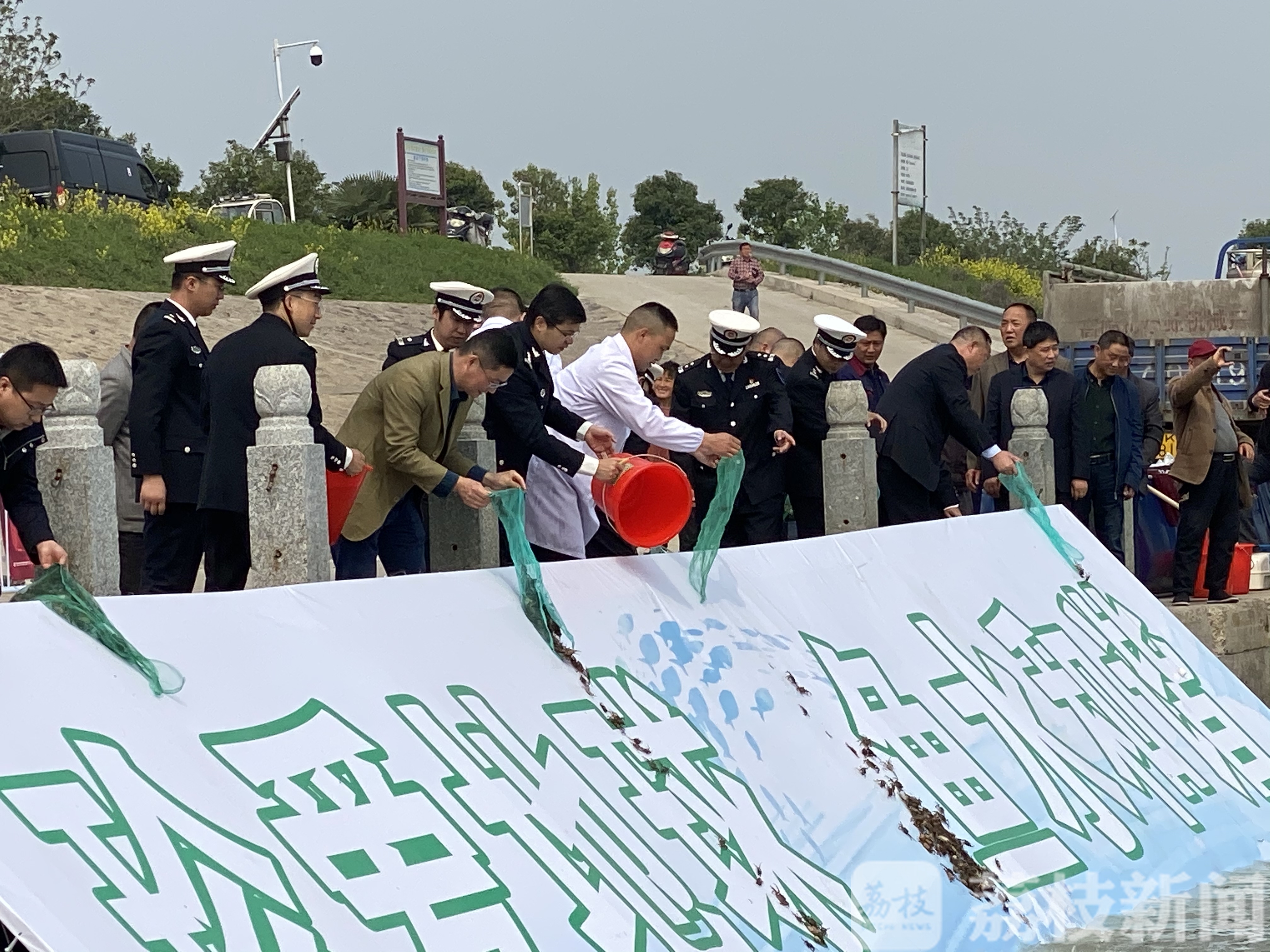 放流■未来54天内放流数量将达1.14亿 “云放流”!1万多尾(只)鱼蟹苗种回归高宝湖