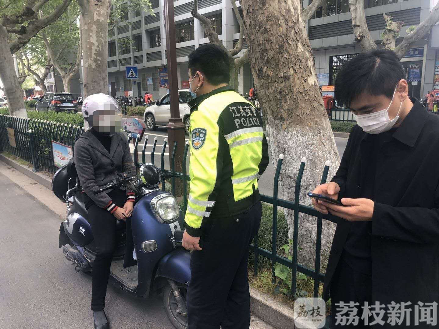 [电动车] 扬州警方2天破案 电动车撞人逃逸
