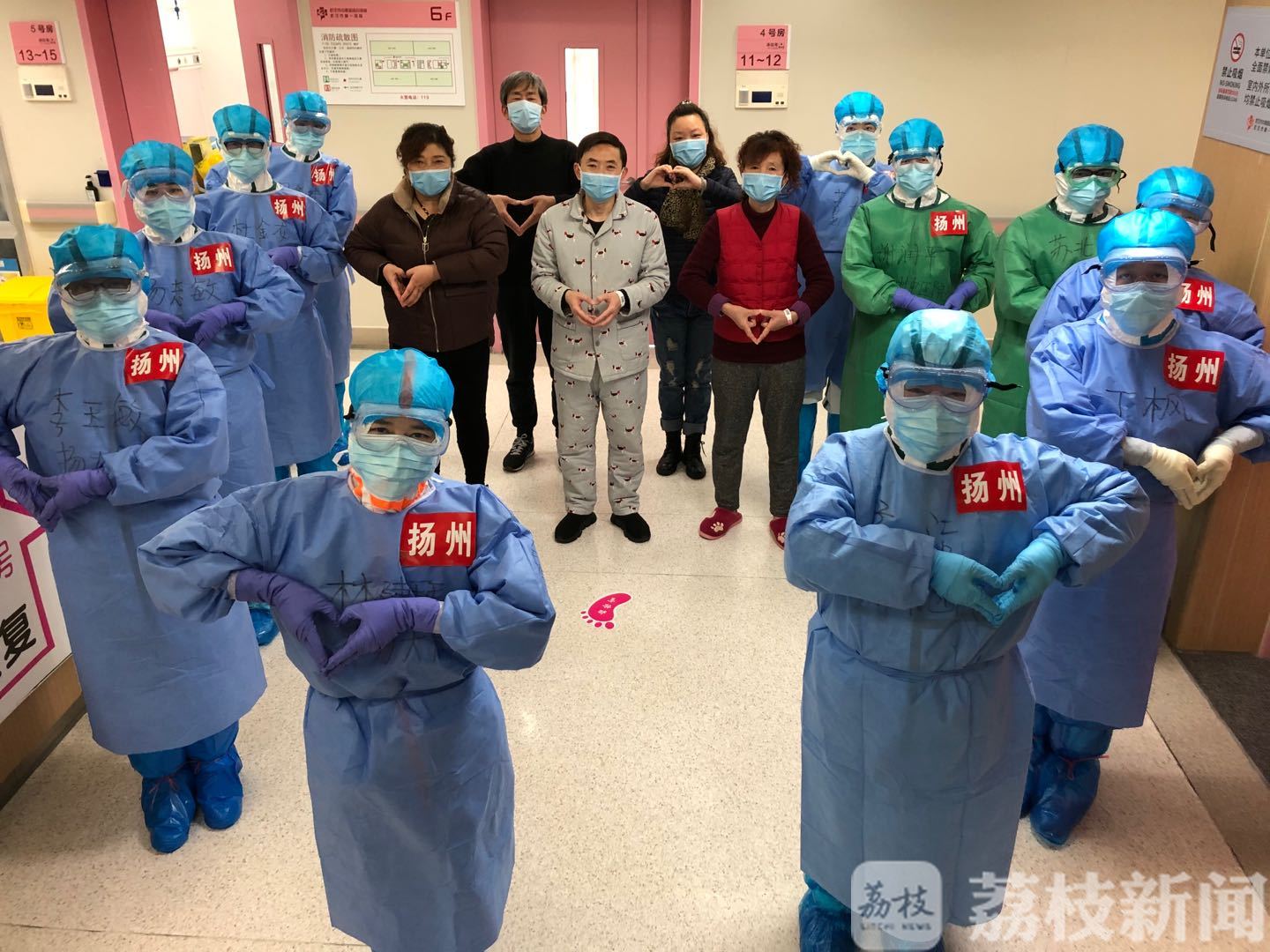 扬州■直通武汉|“清零”！扬州医护人员视频记录重症病房的“最后一班”