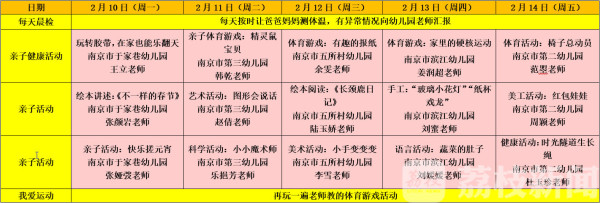 2月10日网上“开学” 鼓楼区教育局推出延迟开学期间“课表”