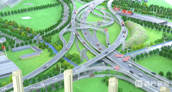 南京最大城市立交——油坊桥互通 今日通车
