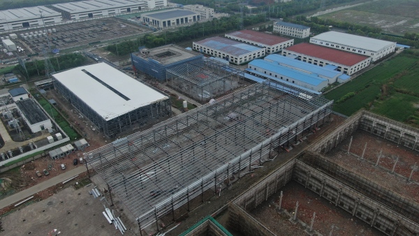 【聚焦实体经济】木易新材料高端船舶装备制造项目主体封顶预计今年7月竣工10月正式投产