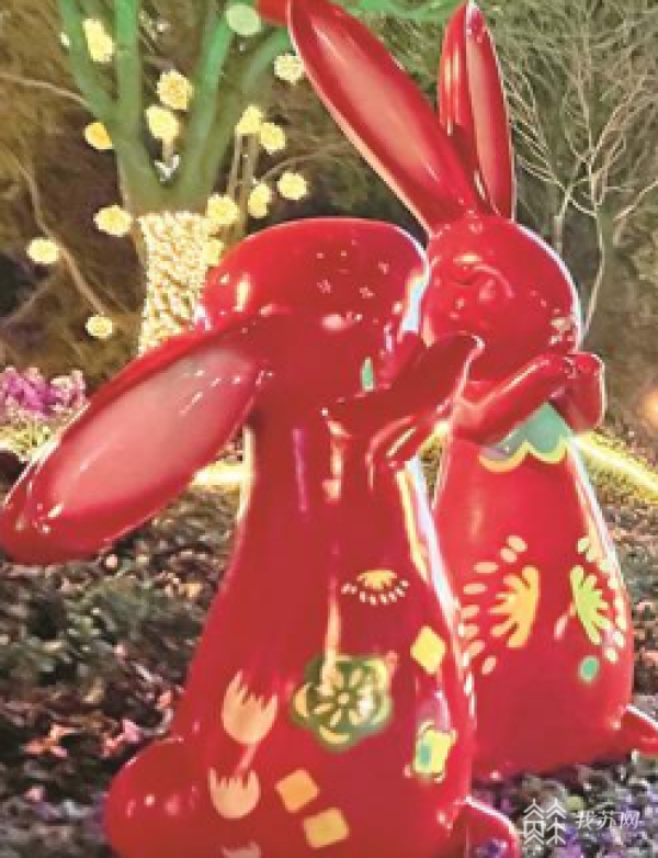 可樂兔|萌兔”迎新年 150多處園【輸入網址：www.hg1946.vip】藝花卉景觀 為無錫換上“節日盛裝”