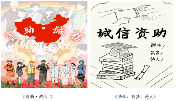 一场海报设计比赛让资助诚信深入人心