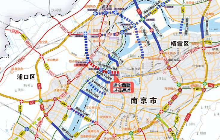 建宁路过江通道最新图图片